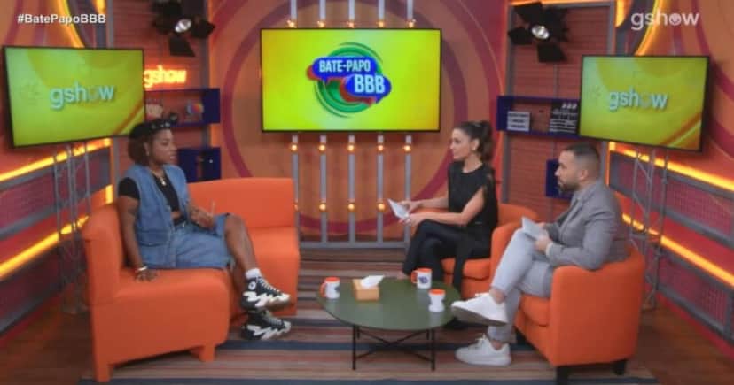 Bate-papo BBB causa confusão nas redes sociais (Foto: Reprodução/Globoplay) Bate-papo BBB causa confusão nas redes sociais (Foto: Reprodução/Globoplay)