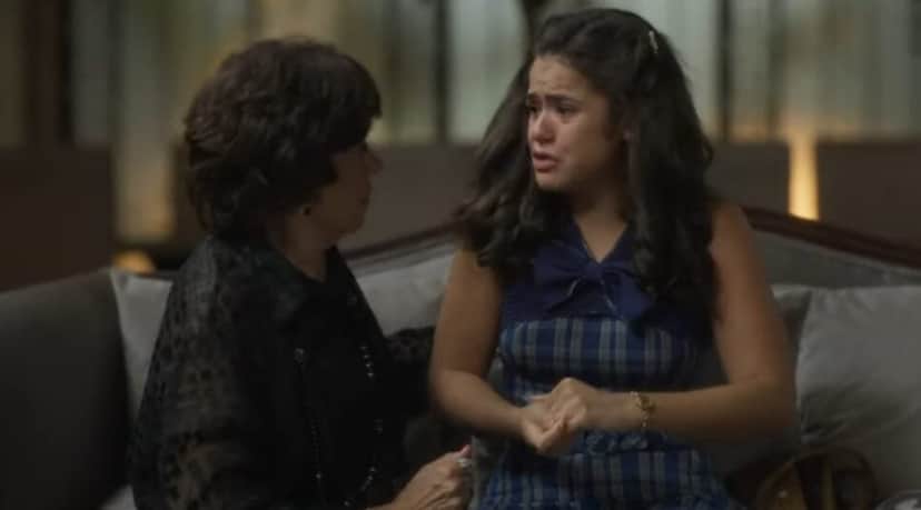 Bia passa mal e fica em estado grave (Foto: Reprodução/ TV Globo) Bia passa mal e fica em estado grave (Foto: Reprodução/ TV Globo)