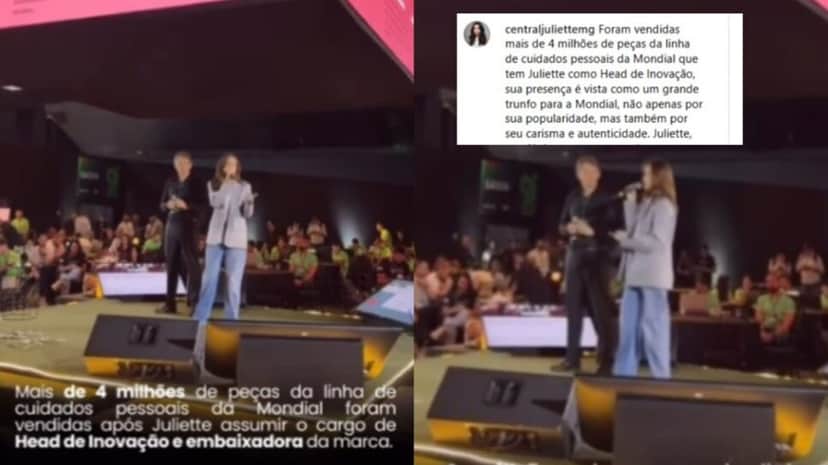 Perfil de fãs da ex-BBB expõe sucesso de 4 milhões de vendas de produtos da empresa (Foto: Reprodução/ Instagram/ Montagem) Perfil de fãs da ex-BBB expõe sucesso de 4 milhões de vendas de produtos da empresa (Foto: Reprodução/ Instagram/ Montagem)