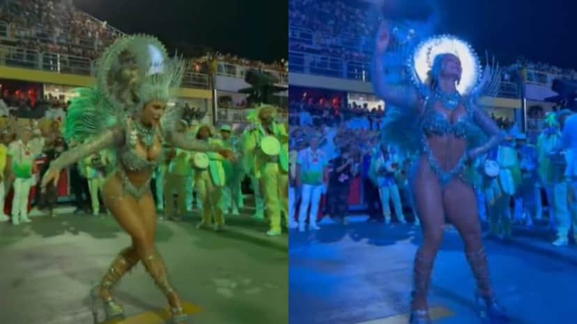 Atriz faz último desfile, cai em lágrimas e acaba ovacionada pelo público da Marquês de Sapucaí (Foto: Reprodução/ Imagens Internet/ Montagem) Atriz faz último desfile, cai em lágrimas e acaba ovacionada pelo público da Marquês de Sapucaí (Foto: Reprodução/ Imagens Internet/ Montagem)