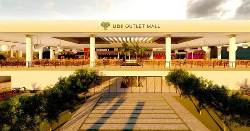 Udi Outlet Mall (Foto Reprodução/Diário do Comércio) Udi Outlet Mall (Foto Reprodução/Diário do Comércio)