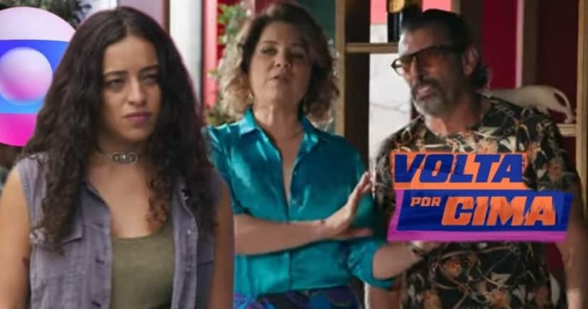 Cacá jogada para a falência e Violeta levando rasteira de Osmar: 2 bombas são detonadas em Volta Por Cima (Foto: Reprodução/ TV Globo/ Montagem TV Foco) Cacá jogada para a falência e Violeta levando rasteira de Osmar: 2 bombas são detonadas em Volta Por Cima (Foto: Reprodução/ TV Globo/ Montagem TV Foco)
