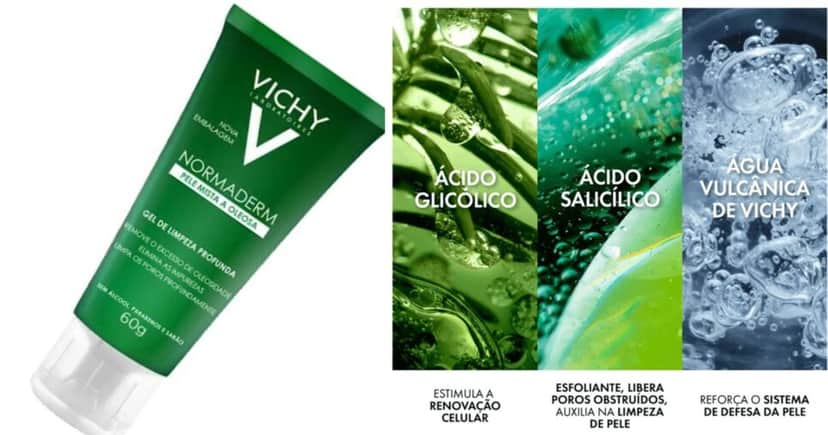 Normaderm Gel de Limpeza Profunda Vichy Normaderm Gel de Limpeza Profunda Vichy