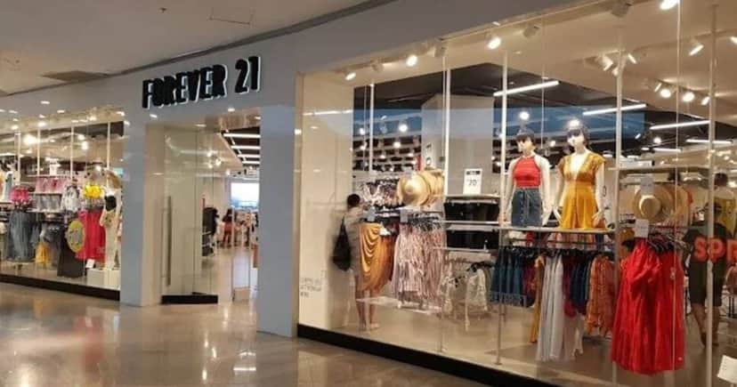 Forever 21 teve loja fechada Forever 21 teve loja fechada