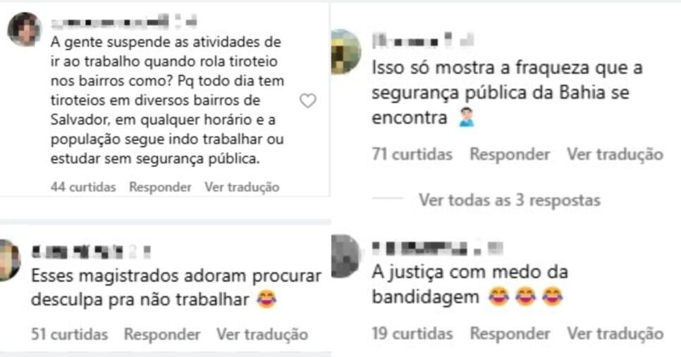 Opinião pública sobre o caso (Foto Reprodução/Montagem/Instagram/DP) Opinião pública sobre o caso (Foto Reprodução/Montagem/Instagram/DP)