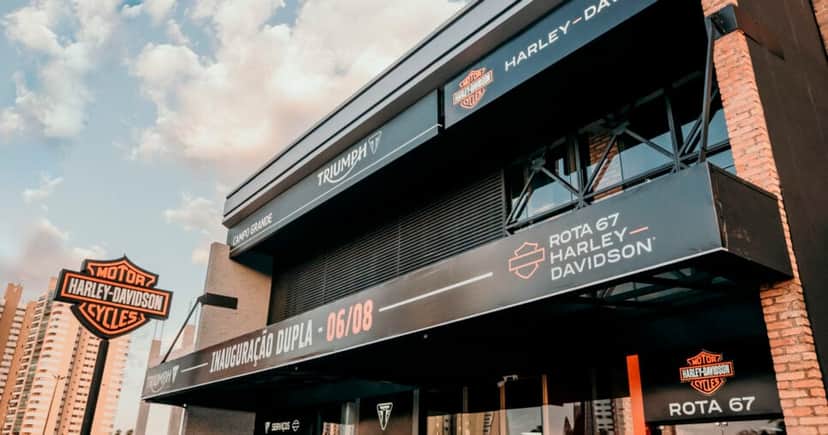 Rota 67- Harley-Davidson (Foto: Reprodução) Rota 67- Harley-Davidson (Foto: Reprodução)