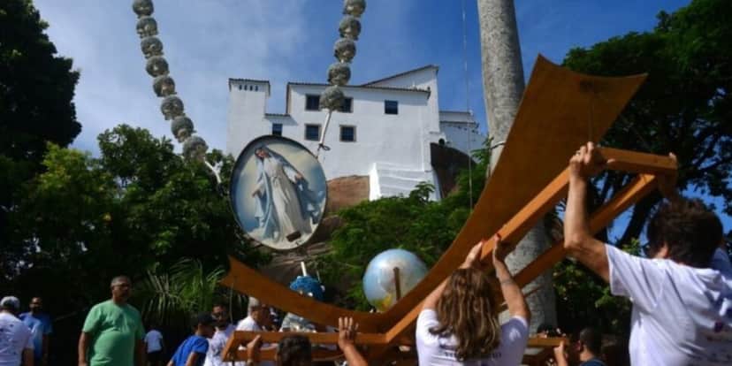 Homenagem a Nossa Senhora da Penha (Foto: Reprodução/ Governo Federal) Homenagem a Nossa Senhora da Penha (Foto: Reprodução/ Governo Federal)