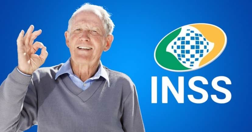 Idoso e logo do INSS (Fotos: Reproduções / Canva / Internet) Idoso e logo do INSS (Fotos: Reproduções / Canva / Internet)