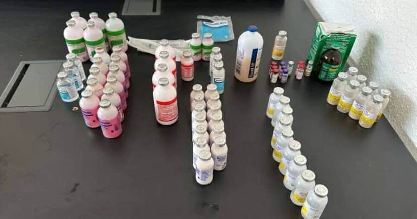 Itens apreendidos pela vigilância sanitária Itens apreendidos pela vigilância sanitária