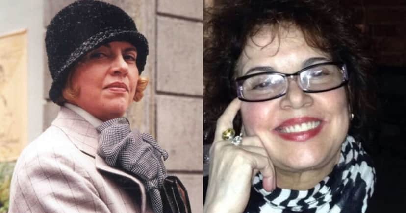 Lucia Alves em o Cravo e a Rosa e atualmente - Foto: Internet Lucia Alves em o Cravo e a Rosa e atualmente - Foto: Internet