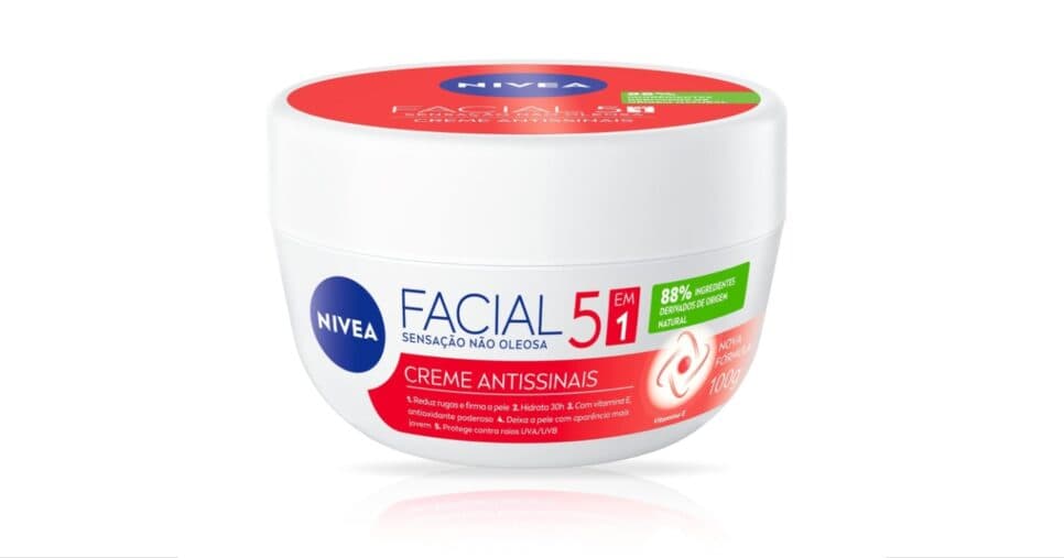 Nivea Antissinais - (Foot: Internet) Nivea Antissinais - (Foot: Internet)