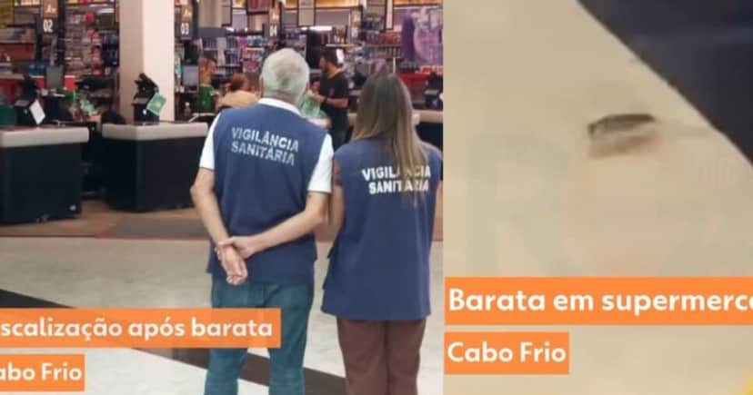 Vigilância Sanitária atendeu denúncias contra uma padaria em shopping popular em Cabo Frio (Foto Reprodução/Montagem/Tv Foco/Instagram) Vigilância Sanitária atendeu denúncias contra uma padaria em shopping popular em Cabo Frio (Foto Reprodução/Montagem/Tv Foco/Instagram)