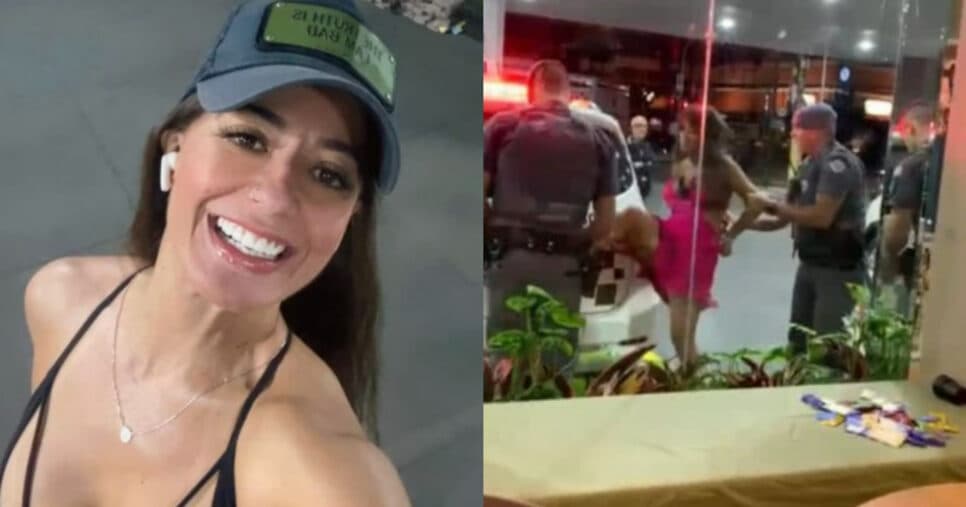 Ex-integrante da atração gerou barraco em mercado (Foto: Reprodução/Montagem TV Foco) Ex-integrante da atração gerou barraco em mercado (Foto: Reprodução/Montagem TV Foco)