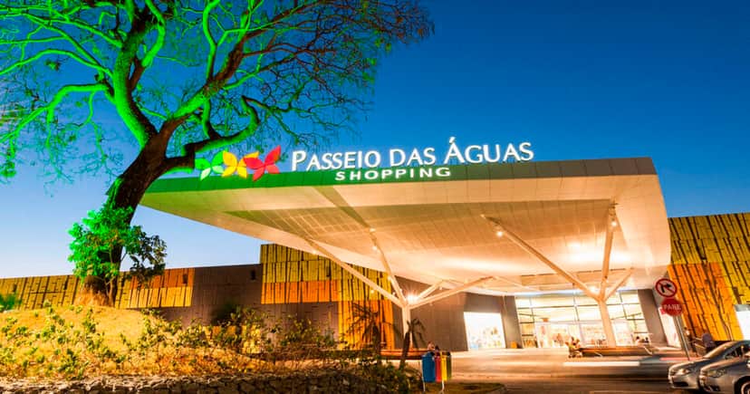 Passeio das Águas Shopping – Goiânia, GO (Foto: Reprodução) Passeio das Águas Shopping – Goiânia, GO (Foto: Reprodução)