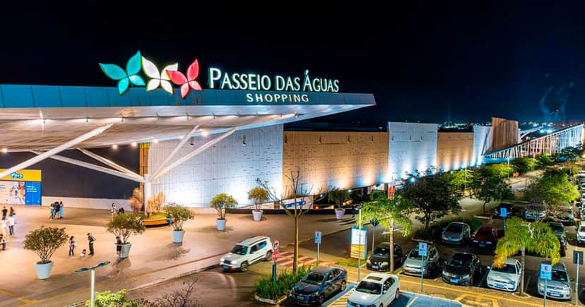 Passeio das Águas Shopping – Goiânia, GO (Foto: Reprodução) Passeio das Águas Shopping – Goiânia, GO (Foto: Reprodução)