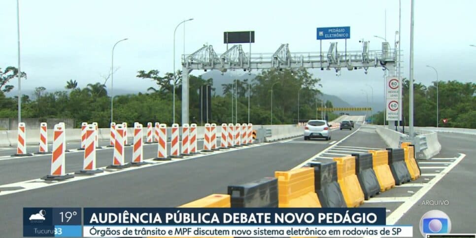 Pedágio (Foto: Reprodução / Globo) Pedágio (Foto: Reprodução / Globo)