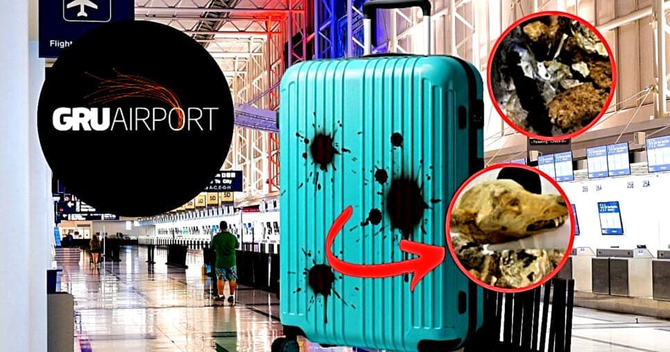 Cabeça de cachorro e rato morto: Denúncia horripilante assusta paulistas no aeroporto de Guarulhos, SP