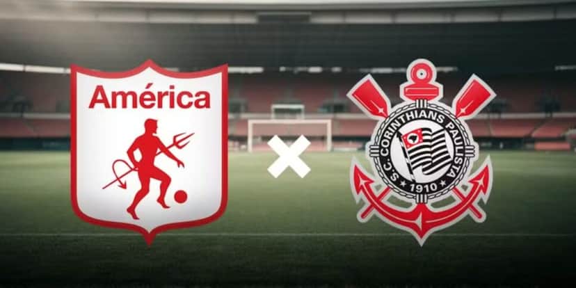 América de Cali e Corinthians empataram em 1x1 (Reprodução: Internet) América de Cali e Corinthians empataram em 1x1 (Reprodução: Internet)
