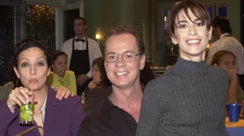 Betty Lago ao lado de Rui (Luiz Fernando Guimarães) e Vani (Fernanda Torres) - (Foto: Reprodução/ TV Globo) Betty Lago ao lado de Rui (Luiz Fernando Guimarães) e Vani (Fernanda Torres) - (Foto: Reprodução/ TV Globo)