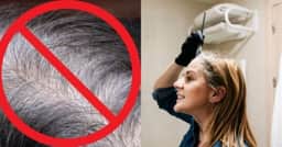 Cabelo branco: Spray caseiro de R$ 30 camufla fios grisalhos sem salão