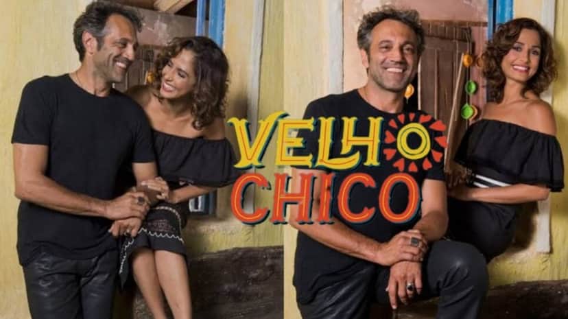 Domingos Montagner e Camila Pitanga nos bastidores de Velho Chico (Foto: Reprodução/ Divulgação, TV Globo/ Montagem TV Foco) Domingos Montagner e Camila Pitanga nos bastidores de Velho Chico (Foto: Reprodução/ Divulgação, TV Globo/ Montagem TV Foco)