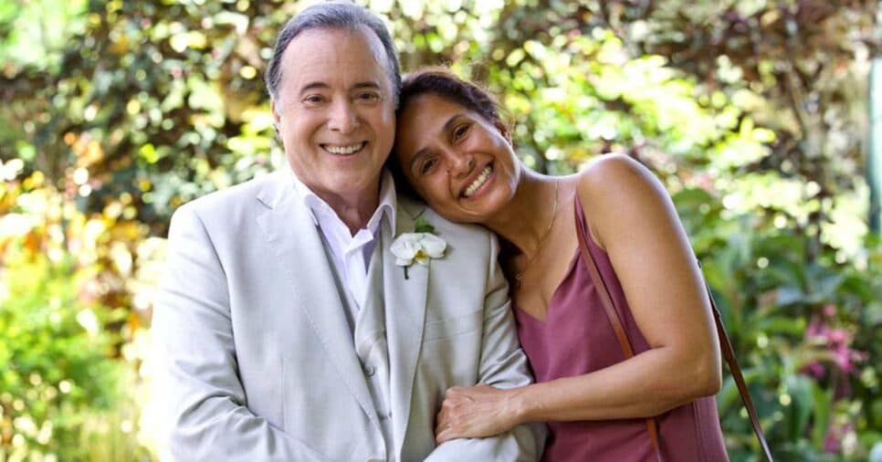 Abel (Tony Ramos) e Ellen (Camila Pitanga) na nova novela (Foto: Reprodução/ TV Globo) Abel (Tony Ramos) e Ellen (Camila Pitanga) na nova novela (Foto: Reprodução/ TV Globo)