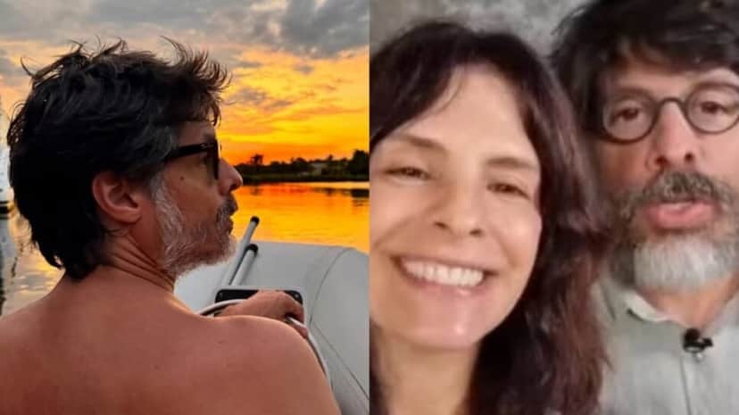 Relação discreta do casal em raras aparições públicas (Foto: Reprodução/ Instagram/ Montagem TV Foco) Relação discreta do casal em raras aparições públicas (Foto: Reprodução/ Instagram/ Montagem TV Foco)