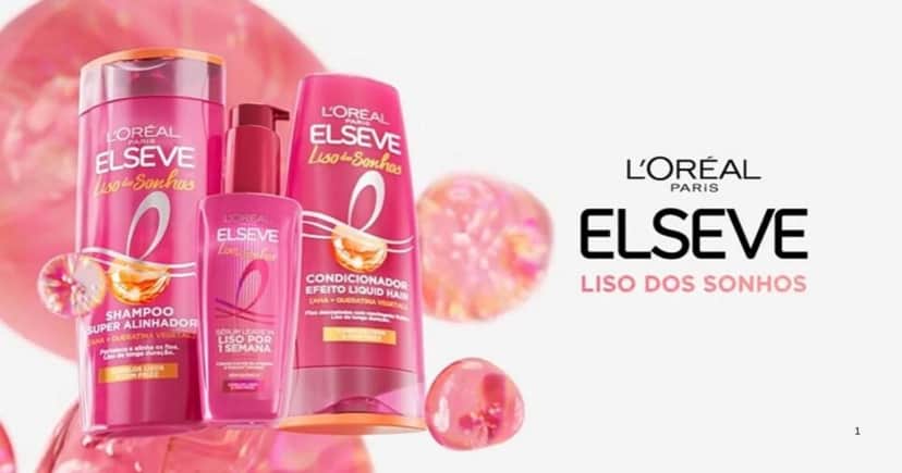 Linha liso dos sonhos carrega uma nova fórmula (Foto Reprodução/L'Oréal) Linha liso dos sonhos carrega uma nova fórmula (Foto Reprodução/L'Oréal)