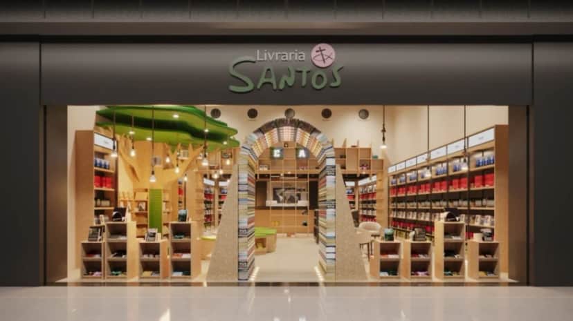 Livraria Santos abre nova loja em shopping de Porto Alegre (Foto: Reprodução/ Internet) Livraria Santos abre nova loja em shopping de Porto Alegre (Foto: Reprodução/ Internet)