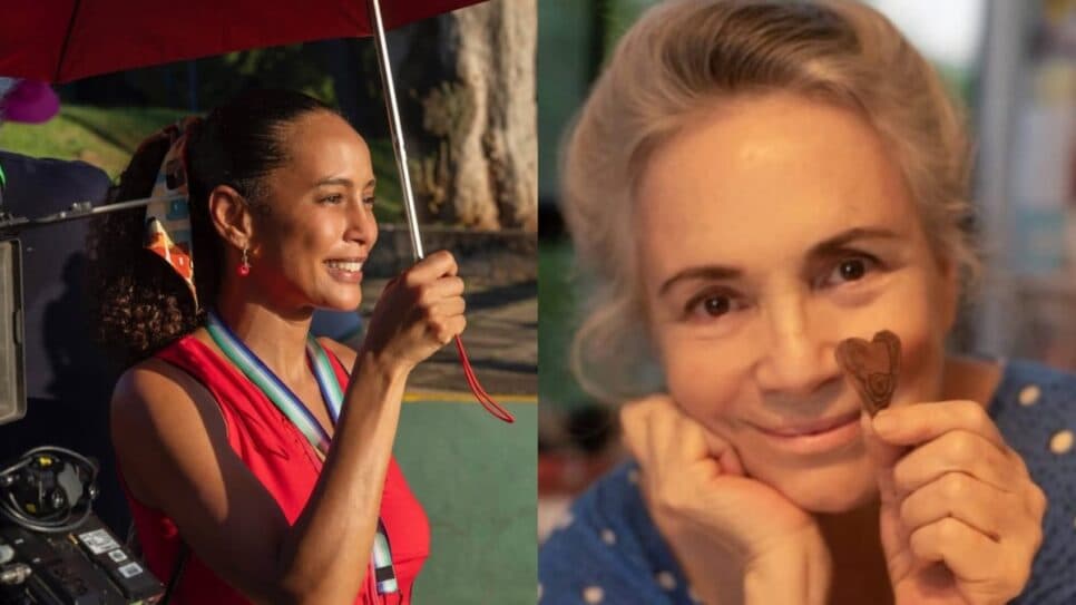A atriz como Raquel Acioly e a veterana em 2025 (Fotos: Reprodução/ Divulgação, Globo/ Instagram/ Montagem TV Foco) A atriz como Raquel Acioly e a veterana em 2025 (Fotos: Reprodução/ Divulgação, Globo/ Instagram/ Montagem TV Foco)