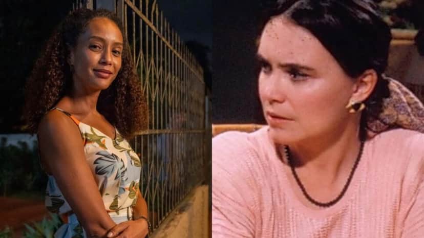 No lugar de Regina Duarte em Vale Tudo, Taís Araújo expõe o que veterana fez (Fotos: Reprodução/ Divulgação, Globo/ Montagem TV Foco) No lugar de Regina Duarte em Vale Tudo, Taís Araújo expõe o que veterana fez (Fotos: Reprodução/ Divulgação, Globo/ Montagem TV Foco)