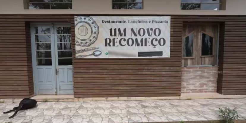 Restaurante Um Novo Recomeço fechou as portas (Reprodução: G1) Restaurante Um Novo Recomeço fechou as portas (Reprodução: G1)
