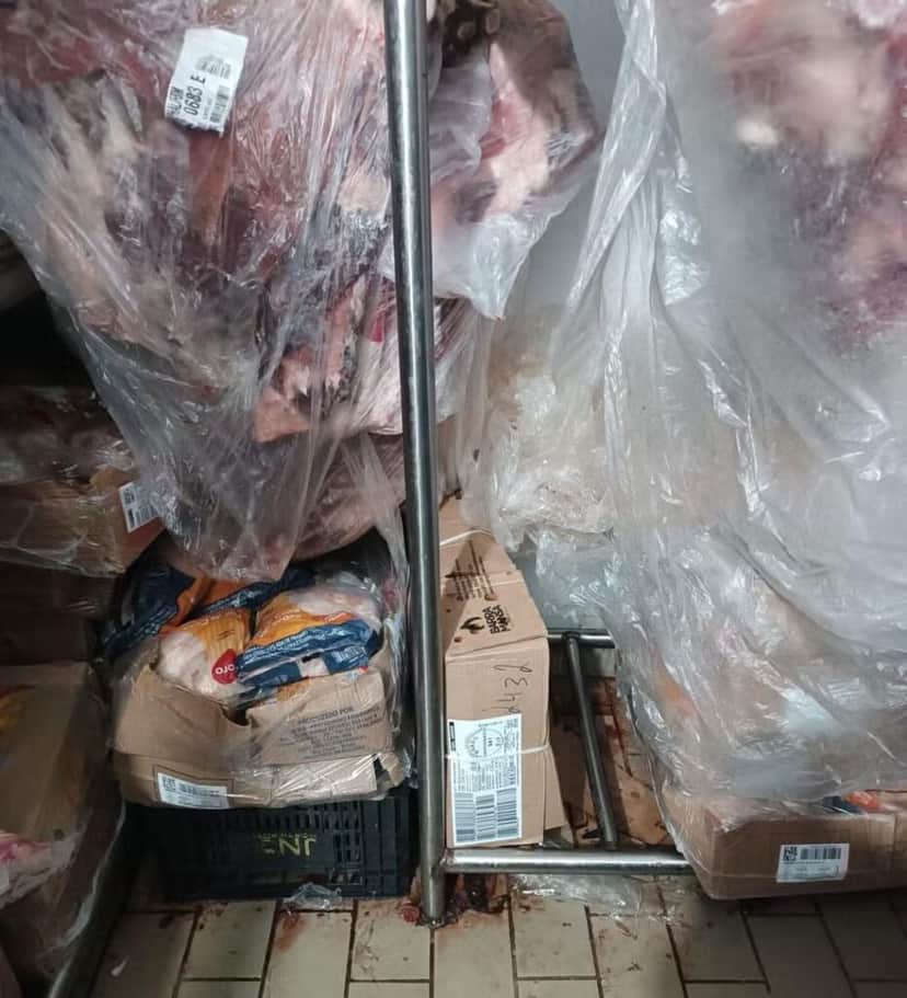 Vigilância Sanitária de Sumaré apreende 10 kg de carnes impróprias para consumo em estabelecimento — Foto: Divulgação/Vigilância Sanitária de Sumaré Vigilância Sanitária de Sumaré apreende 10 kg de carnes impróprias para consumo em estabelecimento — Foto: Divulgação/Vigilância Sanitária de Sumaré