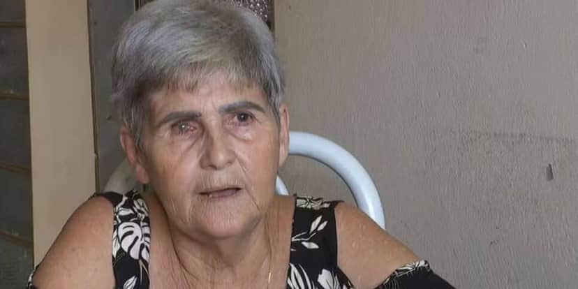 Maria de Fátima Garcia Chiari ficou cega do olho direito após passar por cirurgia de catarata no AME (Foto: Reprodução / Valdinei Malaguti/EPTV) Maria de Fátima Garcia Chiari ficou cega do olho direito após passar por cirurgia de catarata no AME (Foto: Reprodução / Valdinei Malaguti/EPTV)