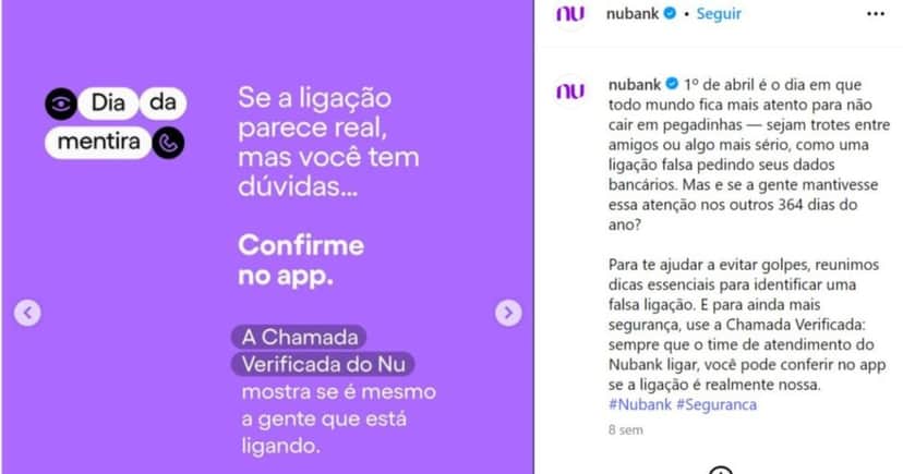 Aviso do Nubank a clientes que não querem perder dinheiro Aviso do Nubank a clientes que não querem perder dinheiro