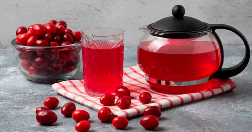 Chá de cranberry (Foto: Reprodução) Chá de cranberry (Foto: Reprodução)