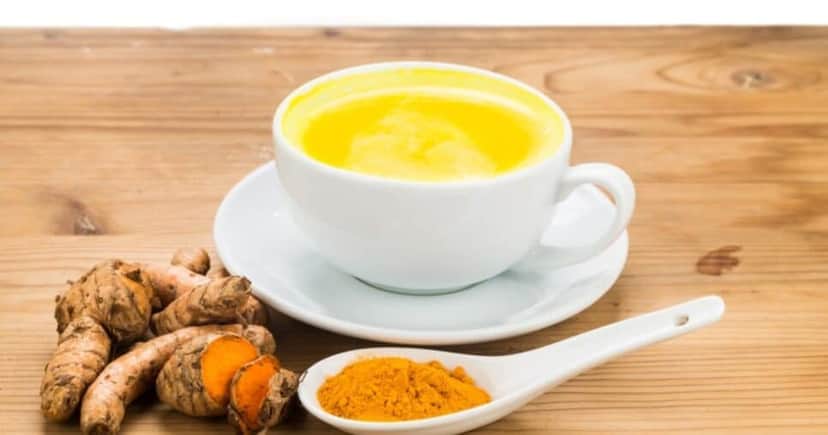 Chá de açafrão Chá de açafrão