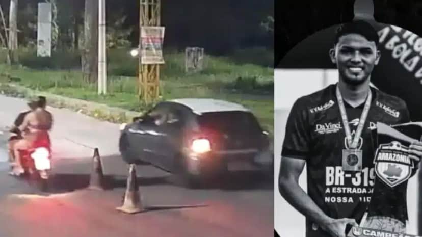 Jogador de futebol é morto a tiros após defender esposa (Foto: Reprodução/ Internet) Jogador de futebol é morto a tiros após defender esposa (Foto: Reprodução/ Internet)