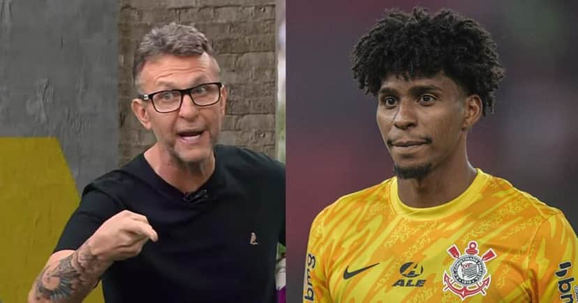 Neto fala sobre a convocação de Hugo Souza para Seleção (Foto: Reprodução/Internet) Neto fala sobre a convocação de Hugo Souza para Seleção (Foto: Reprodução/Internet)