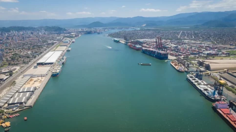 Porto de Santos (Foto: Santos Port Authority/Divulgação) Porto de Santos (Foto: Santos Port Authority/Divulgação)