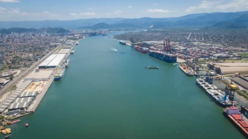 Porto de Santos (Foto: Santos Port Authority/Divulgação) Porto de Santos (Foto: Santos Port Authority/Divulgação)