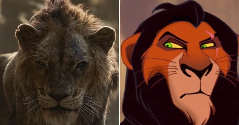 Live action do Rei Leão (Foto Reprodução/Montagem/Disney) Live action do Rei Leão (Foto Reprodução/Montagem/Disney)