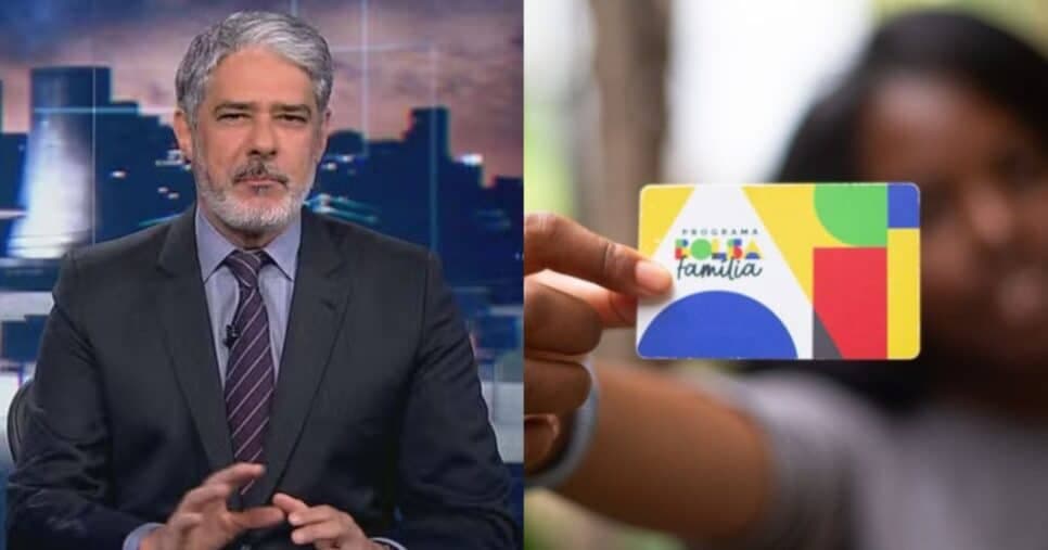 "R$3,6B": Bonner paralisa JN com nova lei de Lula que traz +1 extra a beneficiários do Bolsa Família