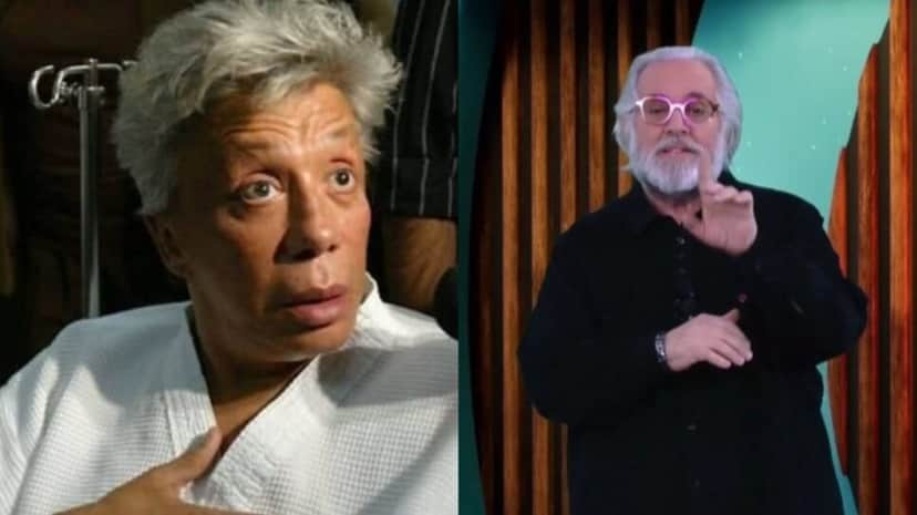 Clodovil pede perdão a Leão Lobo em psicografia inédita (Foto: Reprodução/ Band/ RedeTV!/ Montagem) Clodovil pede perdão a Leão Lobo em psicografia inédita (Foto: Reprodução/ Band/ RedeTV!/ Montagem)