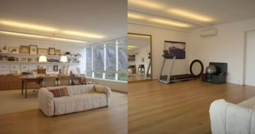 Apartamento de atriz da Globo (Foto: Reprodução/GNT/Montagem TV Foco) Apartamento de atriz da Globo (Foto: Reprodução/GNT/Montagem TV Foco)