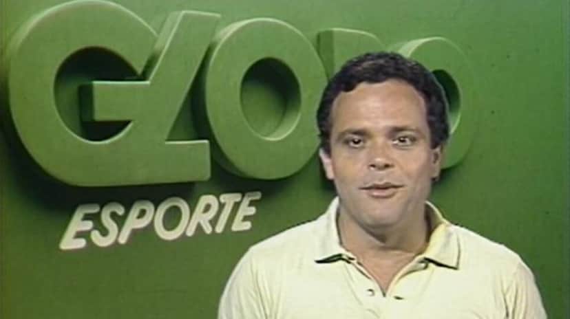 Apresentador quando comandava o Globo Esporte (Foto: Reprodução/ YouTube) Apresentador quando comandava o Globo Esporte (Foto: Reprodução/ YouTube)