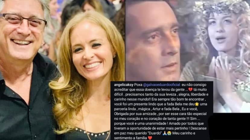 A eterna Fada Bela relembra o ator que viveu o Arthur Carneiro em homenagem póstuma (Foto: Reprodução/ Instagram/ Montagem TV Foco) A eterna Fada Bela relembra o ator que viveu o Arthur Carneiro em homenagem póstuma (Foto: Reprodução/ Instagram/ Montagem TV Foco)