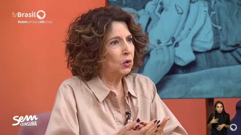 Malu Valle conta sobre hora da morte e recado deixado pelo comediante (Foto: Reprodução/ Sem Censura/ TV Brasil) Malu Valle conta sobre hora da morte e recado deixado pelo comediante (Foto: Reprodução/ Sem Censura/ TV Brasil)