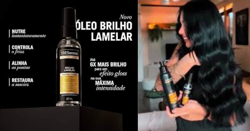 TRESemmé Brilho Lamelar Óleo Finalizador TRESemmé Brilho Lamelar Óleo Finalizador