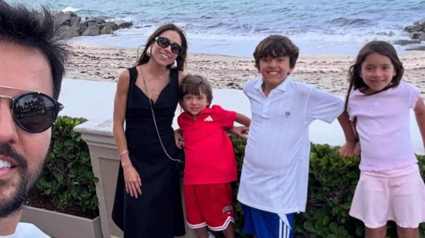 Os filhos e marido de Patrícia Abravanel (Foto: Reprodução/ Instagram) Os filhos e marido de Patrícia Abravanel (Foto: Reprodução/ Instagram)